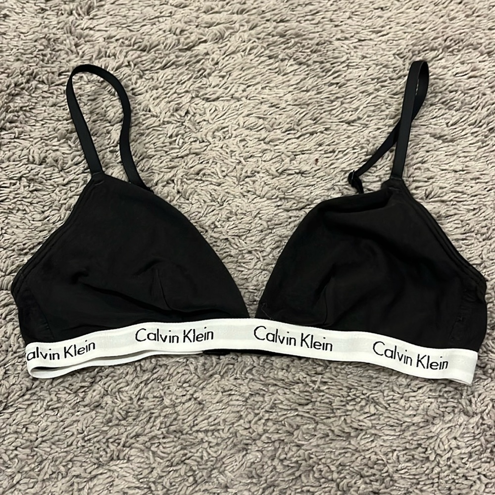 Calvin Klein unlined triangle bra